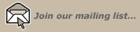 join our mailing list